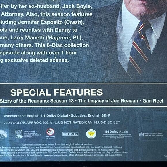 Blue Bloods The Thirteenth Season (New With Tags) - Picture 6 of 8